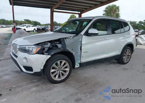 2015 BMW X3 xDrive28I из США, поврежденный, VIN 5UXWX9C51F0D62267